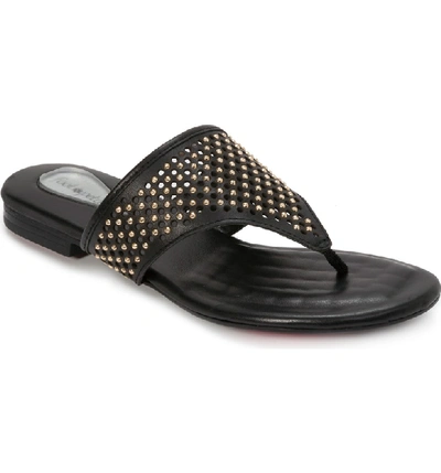 Shop Foot Petals Evie Sandal In Black Leather