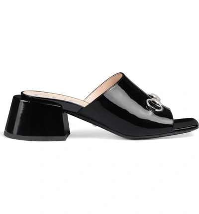 Shop Gucci Lexi Slide Sandal In Black