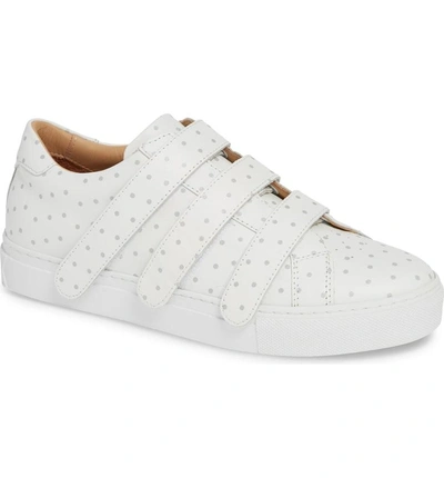 Shop Greats Royale Low Top Sneaker In White/ 3m Dots