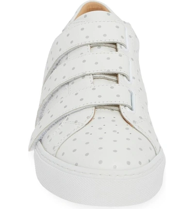 Shop Greats Royale Low Top Sneaker In White/ 3m Dots
