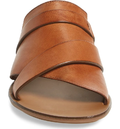 Shop Paul Green 'bayside' Leather Sandal In Cuoio Leather