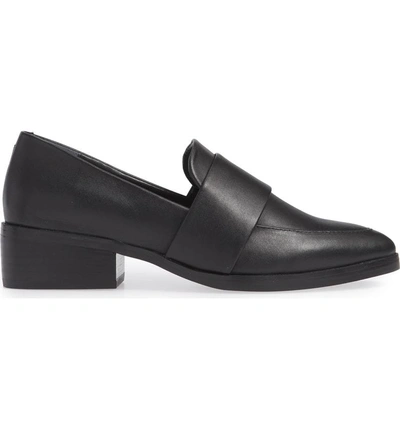 Shop Tony Bianco Mayfair Loafer In Black Leather