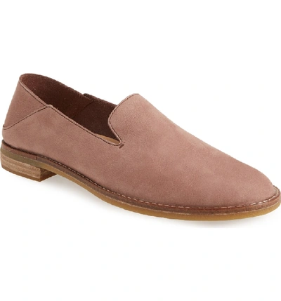 Shop Sperry Seaport Levy Flat In Mauve Leather