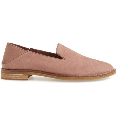 Shop Sperry Seaport Levy Flat In Mauve Leather