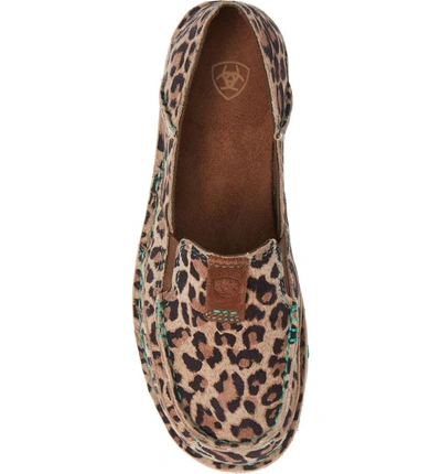 Shop Ariat Cruiser Slip-on Loafer In Antique Mocha Suede