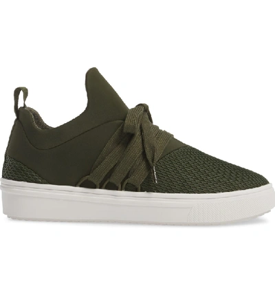 Shop Steve Madden Lancer Sneaker In Olive