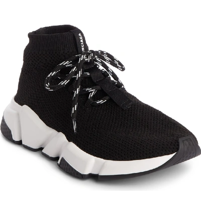 Shop Balenciaga Low Speed Lace-up Sneaker In Black