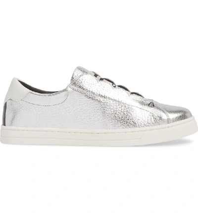 Shop Fendi Rockono Slip-on Sneaker In Silver