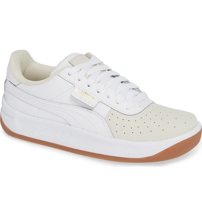 Puma Women's California Exotic Color-block Leather Lace Up Sneakers In  White | ModeSens