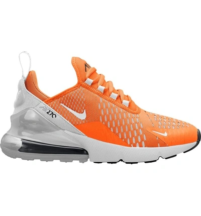 Shop Nike Air Max 270 Sneaker In Total Orange/ White-black