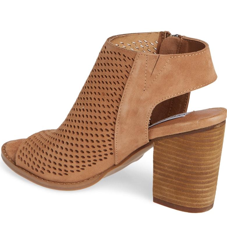 abigail perforated bootie