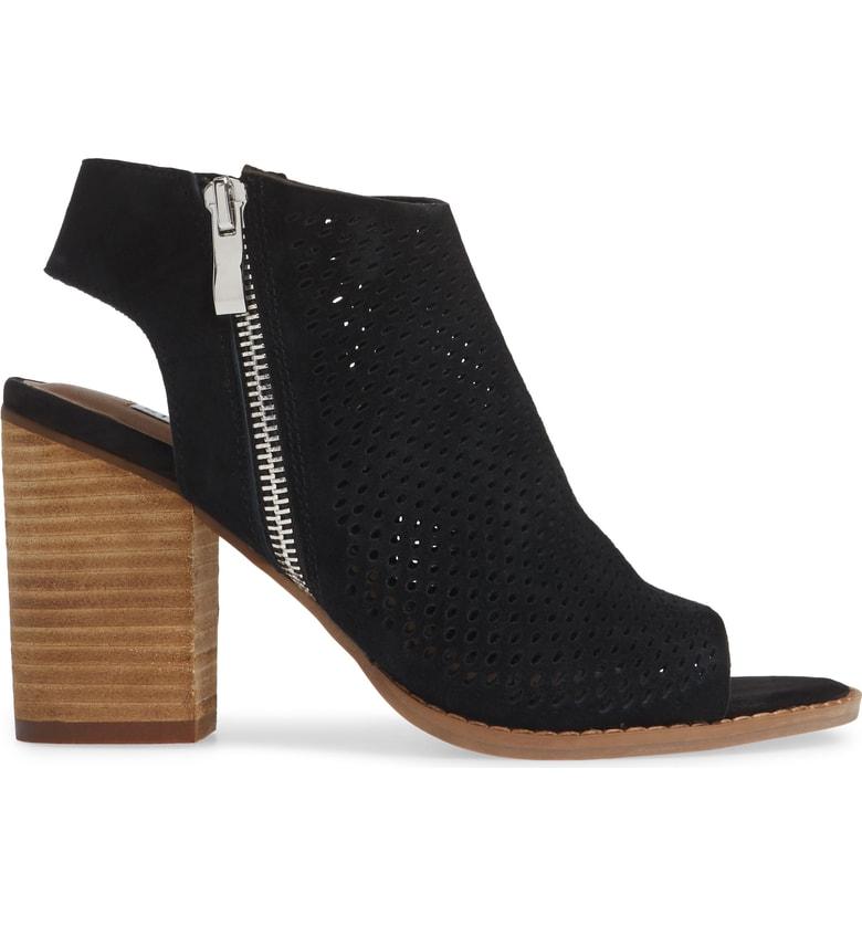 steve madden abigail perforated bootie