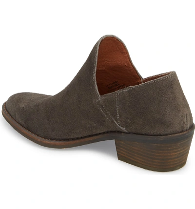 Shop Lucky Brand Fausst Bootie In Periscope Leather