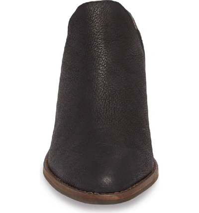 Shop Lucky Brand Fausst Bootie In Black Leather