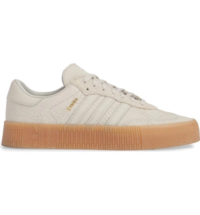 Adidas Originals Samba Rose Snake-effect Suede And Leather Platform  Sneakers In Brown | ModeSens