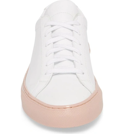 Shop Common Projects Original Achilles Sneaker In White/ Blush