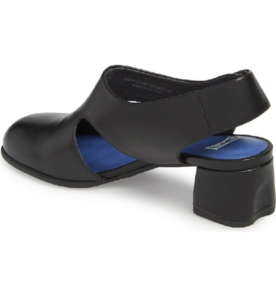 Shop Camper Tws Slingback Pump In Black Leather