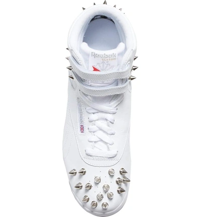 Shop Junya Watanabe X Reebok Studded Sneaker In White