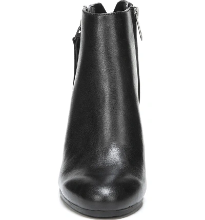 Sam Edelman Sadee Angle Zip Bootie In Black Leather ModeSens