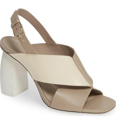 Shop Mercedes Castillo Hae Slingback Sandal In Beige