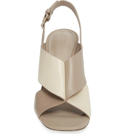 Shop Mercedes Castillo Hae Slingback Sandal In Beige