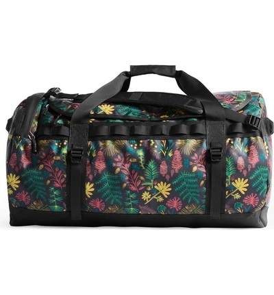 Shop The North Face Base Camp Large Duffel Bag In Mideval Grey/ Woodland Floral