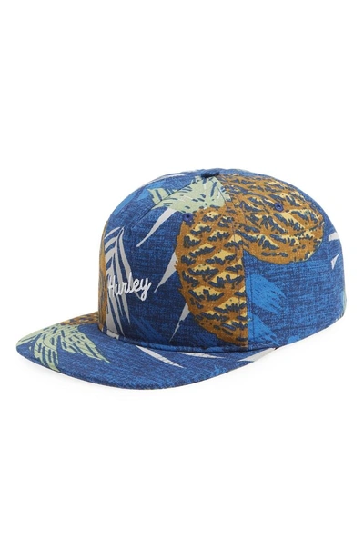 Shop Hurley Seaward Baseball Cap - Blue In Obsidian