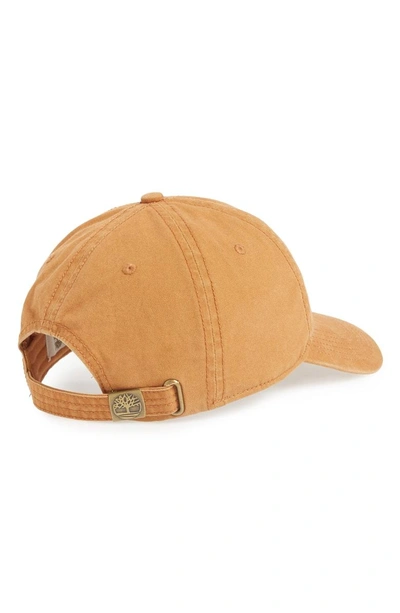 Shop Timberland Soundview Baseball Cap In Wheat