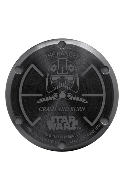 Shop Nixon 'star Wars(tm) - The Ranger Imperial Pilot' Bracelet Watch, 44mm In Imperial Black