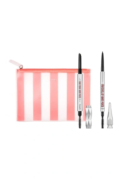 Shop Benefit Cosmetics Benefit Easy Brows To Go Duo - 06 Deep/cool Soft Black