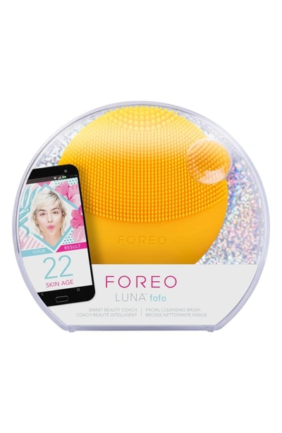 Shop Foreo Luna In Sunflower Yellow