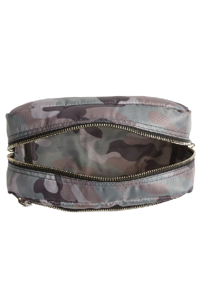 Shop Rebecca Minkoff Nylon Cosmetics Pouch In Camo Print