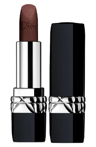Shop Dior Lipstick In 990 Chocolate Matte