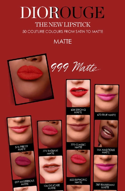 Shop Dior Lipstick In 576 Pretty Matte