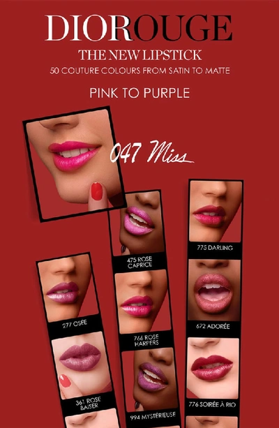 Shop Dior Lipstick In 766 Rose Harpers