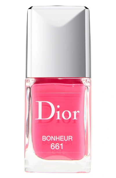 Shop Dior Vernis Gel Shine & Long Wear Nail Lacquer In 661 Bonheur