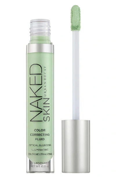 Shop Urban Decay Naked Skin Color Correcting Fluid In Green