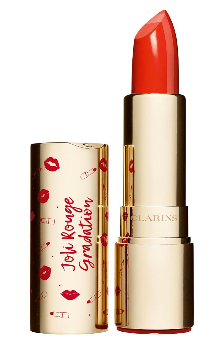 Clarins Joli Rouge Gradation Lipstick In 711 Papaya/761 Spicy Chili ModeSens
