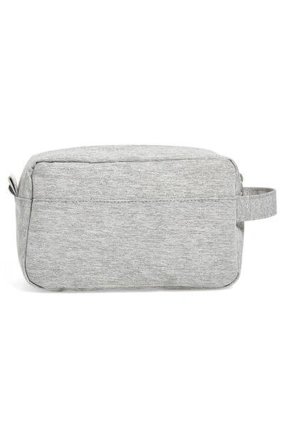 Shop Herschel Supply Co Chapter Carry-on Travel Kit In Light Grey Crosshatch