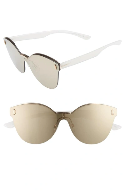 Shop Seafolly Mollymock 66mm Cat Eye Sunglasses - Gold/ Gold