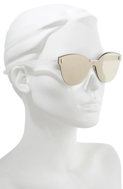 Shop Seafolly Mollymock 66mm Cat Eye Sunglasses - Gold/ Gold
