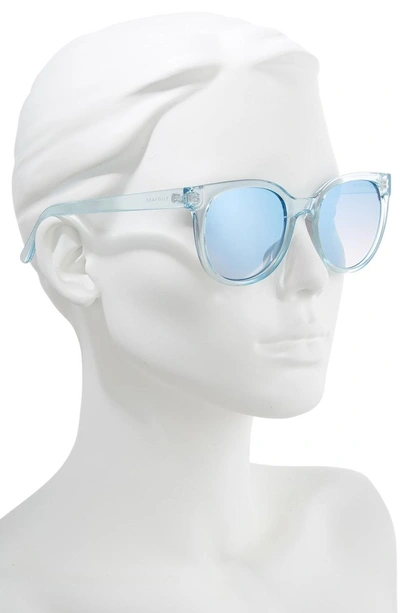 Shop Seafolly Curl Curl 53mm Sunglasses - Cornflower/ Blue