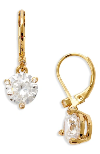 Shop Kate Spade 'rise And Shine' Lever Back Earrings In Clear