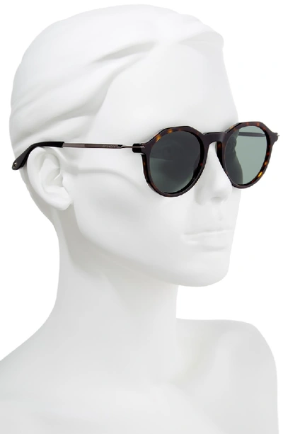 Shop Givenchy 51mm Round Sunglasses - Dark Havana