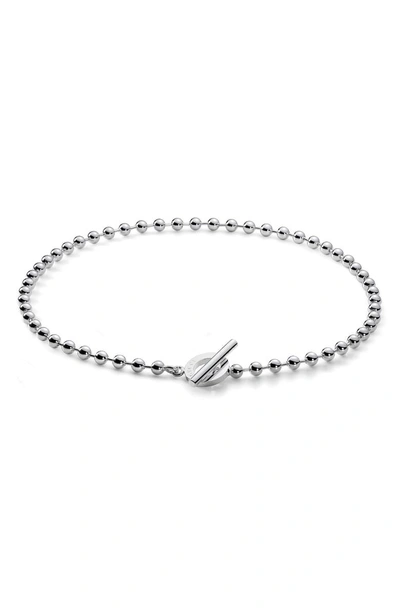 Shop Gucci Gg Boule Chain Choker Necklace In Sterling Silver