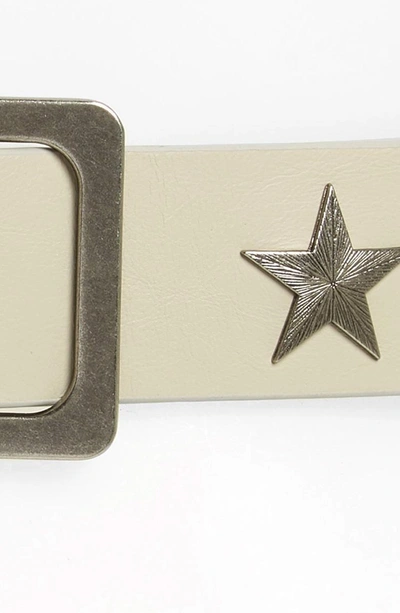 Shop Lovestrength Natural Star Leather Belt