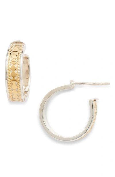 Shop Anna Beck Hoop Earrings In Gold/ Silver