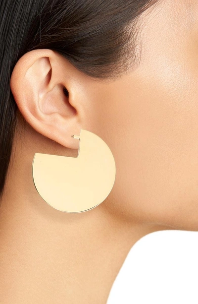Shop Isabel Marant 90-degree Earrings In Gold