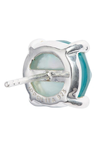 Shop Ippolita 'rock Candy' Mini Stud Earrings In Tide
