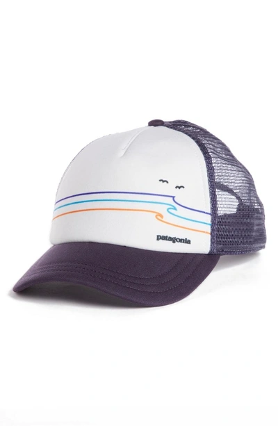 Shop Patagonia Tide Ride Interstate Trucker Hat - Purple In Piton Purple